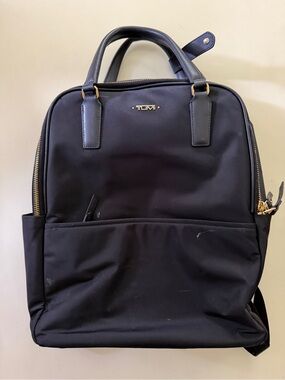 TUMI Black Convertible Backpack